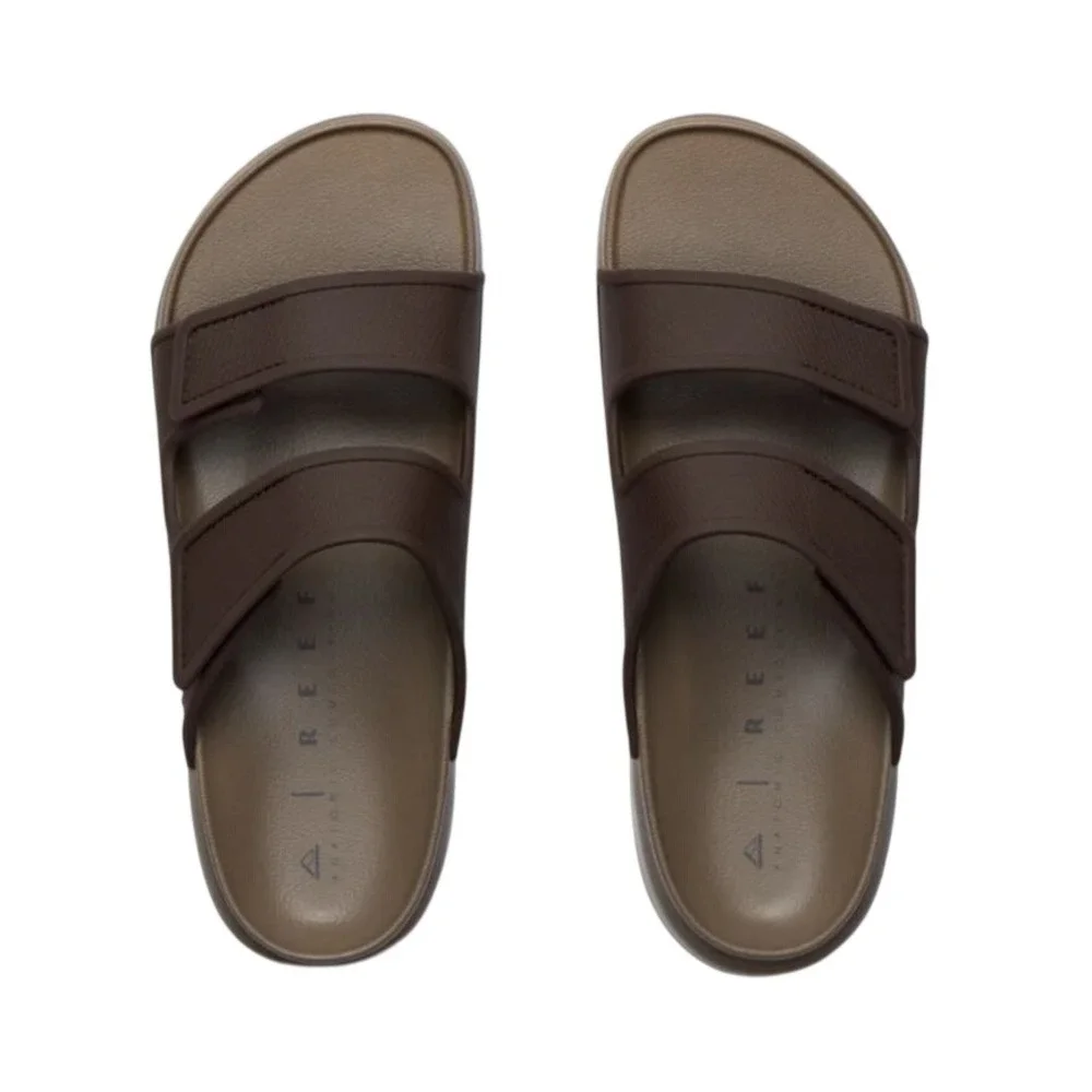Reef Oasis Adapt‎ Mens Brown Tan Water Friendly Slide Sandals CJ8468 Size 6